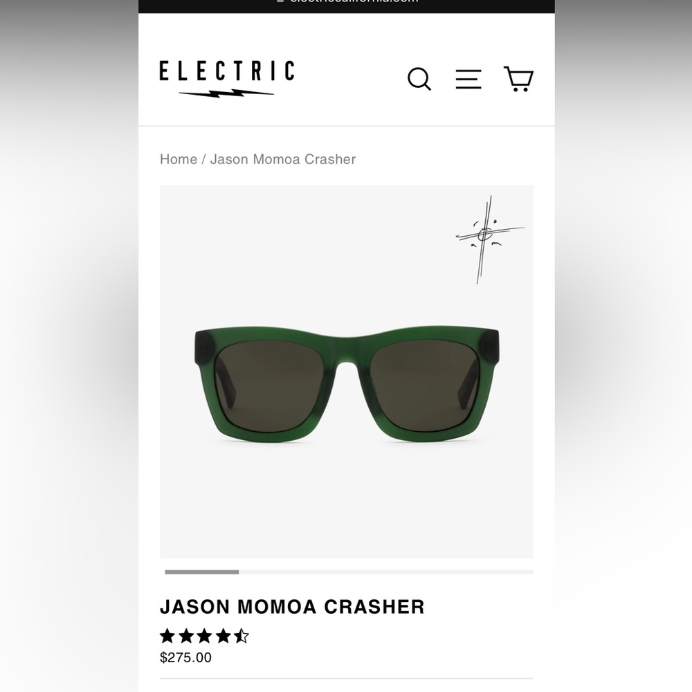 Electric crasher, Jason momoa edition